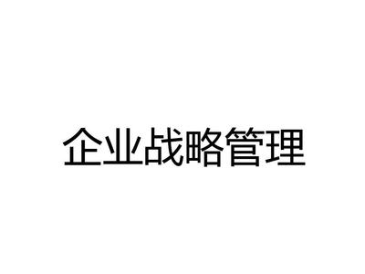 企业战略管理. PPT课件